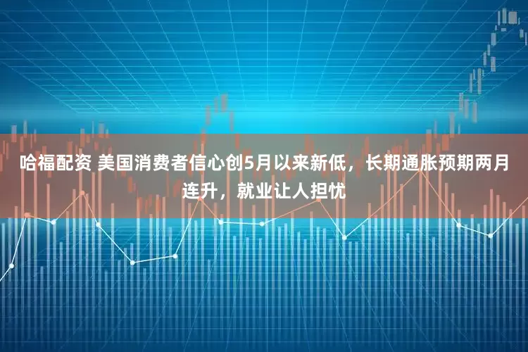 哈福配资 美国消费者信心创5月以来新低，长期通胀预期两月连升，就业让人担忧