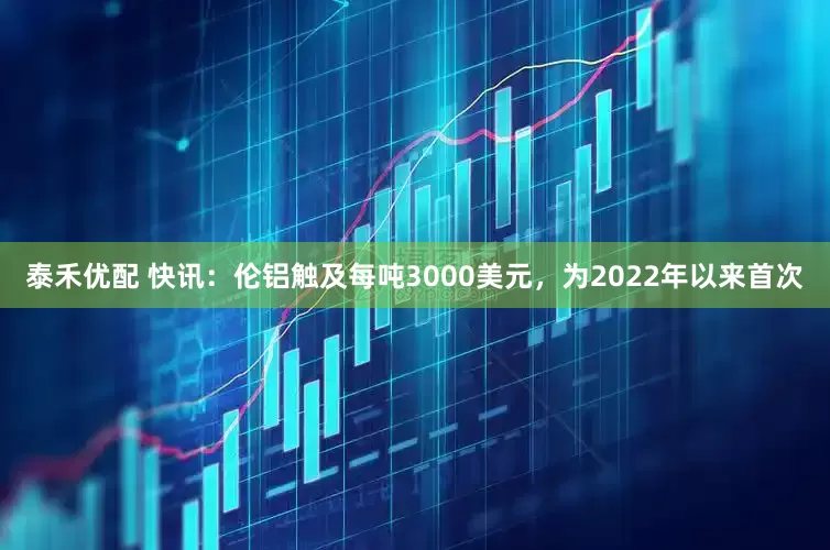 泰禾优配 快讯：伦铝触及每吨3000美元，为2022年以来首次